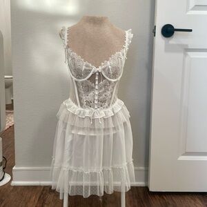 For Love & Lemons - Eternal Rose Slip Dress